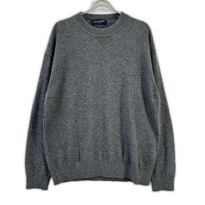 LOUIS VUITTON ルイヴィトン RM201Q JZE HHN42W 20SS グレー カシミヤシルク インサイドアウトVガゼットクルーネックニット トップス