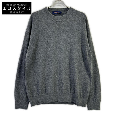 LOUIS VUITTON ルイヴィトン RM201Q JZE HHN42W 20SS グレー カシミヤシルク インサイドアウトVガゼットクルーネックニット トップス