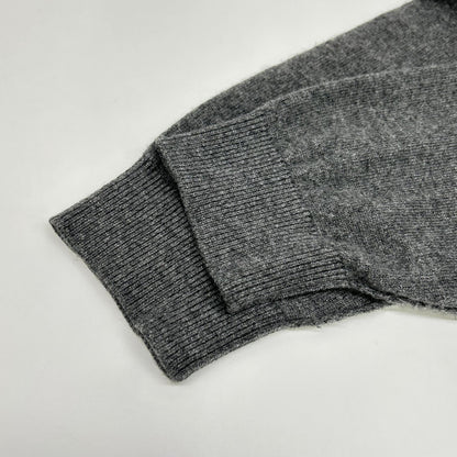 LOUIS VUITTON ルイヴィトン RM201Q JZE HHN42W 20SS グレー カシミヤシルク インサイドアウトVガゼットクルーネックニット トップス