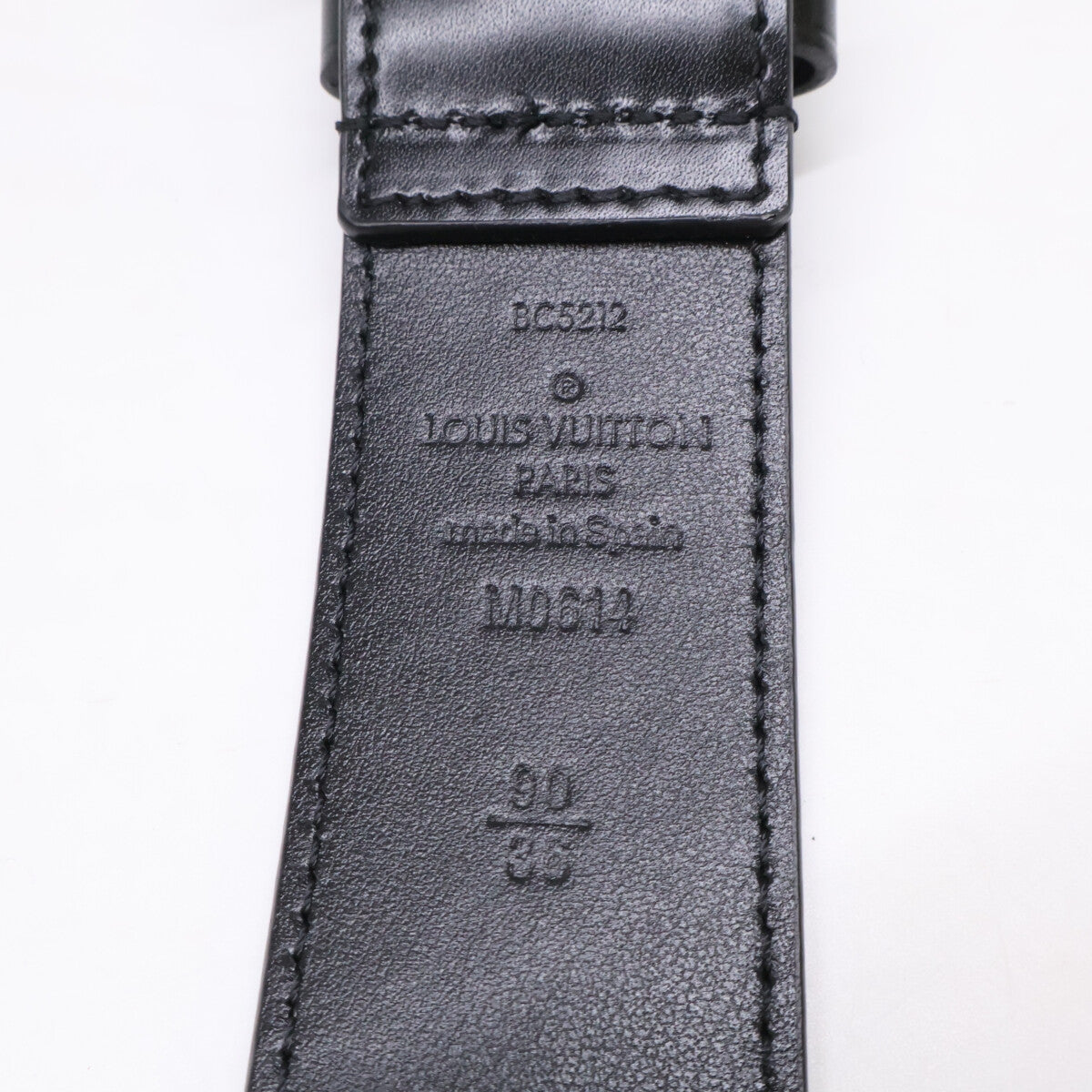 LOUIS VUITTON ルイヴィトン M0614 レザー ベルト