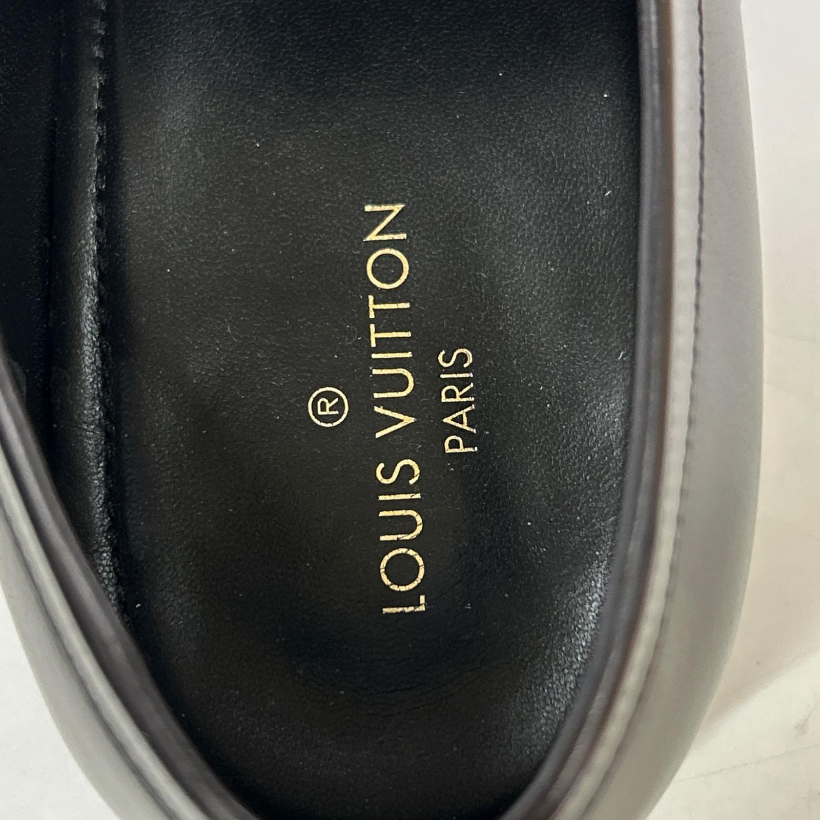 LOUIS VUITTON ルイヴィトン 【美品】レザー コインローファー シューズ