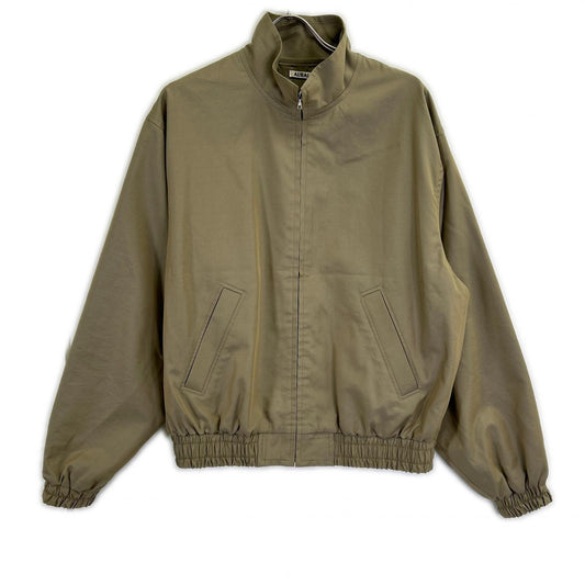 AURALEE オーラリー A24SB01SB 24SS GRAY CHAMBRAY WASHED FINX SILK CHAMBRAY BLOUSON ブルゾン ジャケット