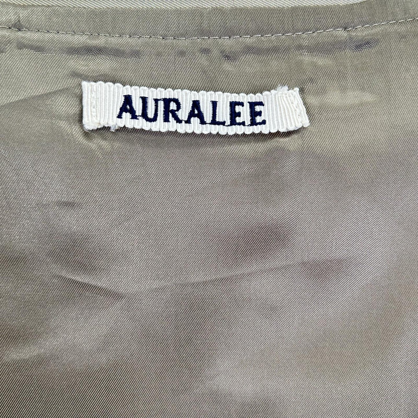 AURALEE オーラリー A24SB01SB 24SS GRAY CHAMBRAY WASHED FINX SILK CHAMBRAY BLOUSON ブルゾン ジャケット