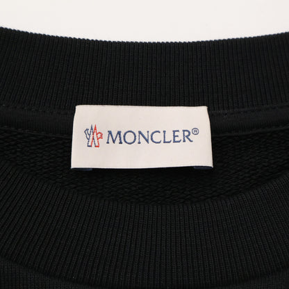MONCLER モンクレール 【美品/23年製】J20918G00039 MAGLIA フロントロゴ ワッペン プルオーバー クルーネック スウェットシャツ トップス