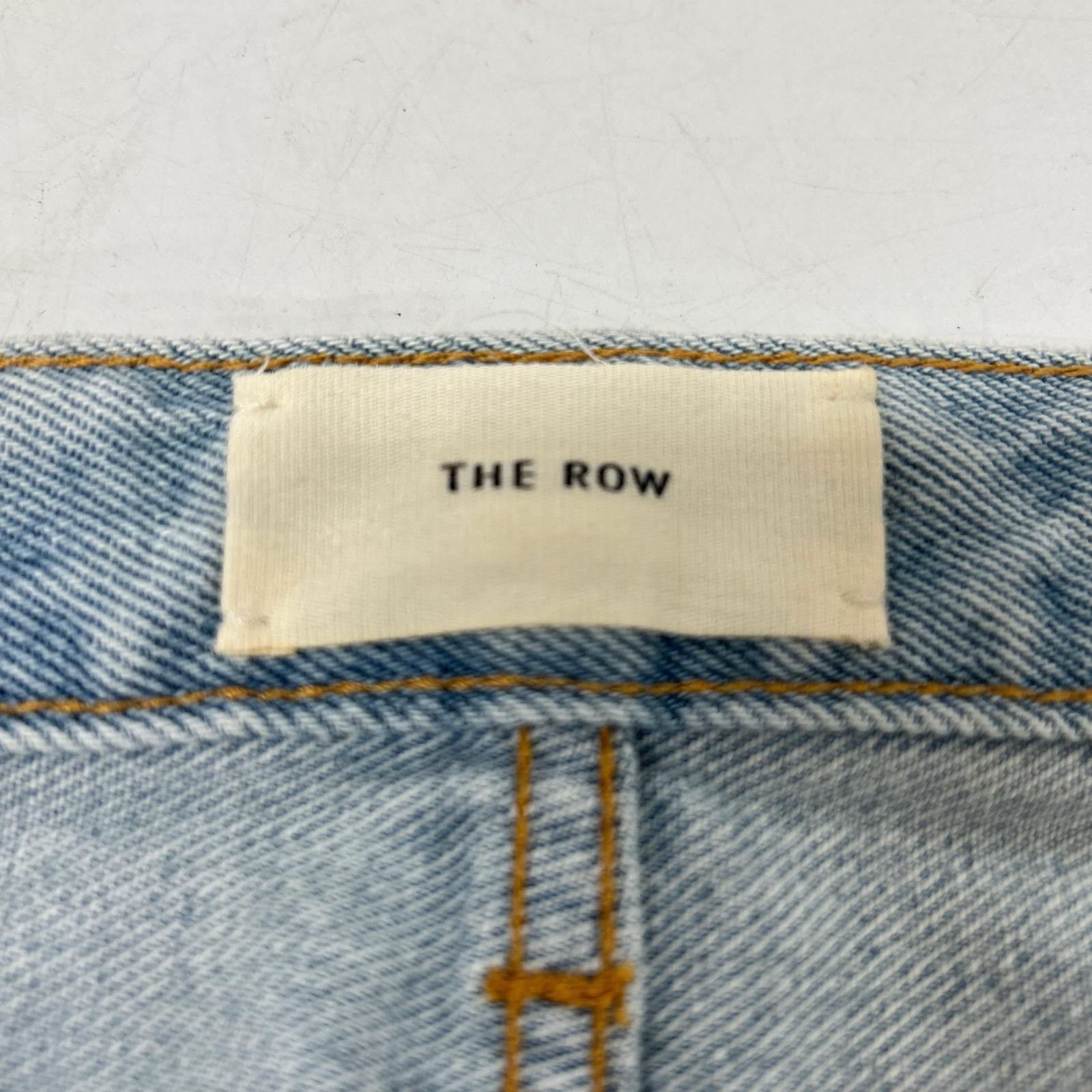 THE ROW ザ ロウ 501-W2193 ライトインディゴ コットン製 Morton