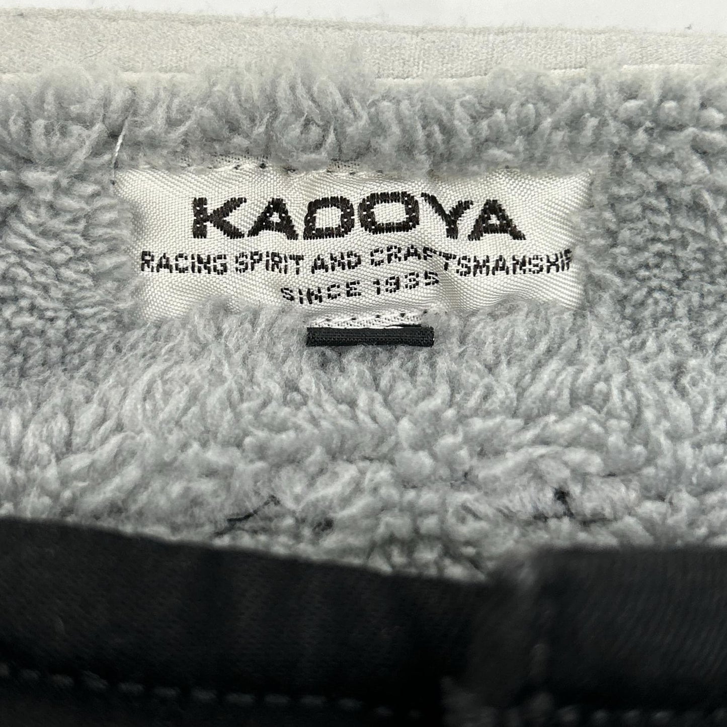 KADOYA カドヤ 6275 ブラック コットン 裏ボア ハイウエスト防寒パンツ ボトムス