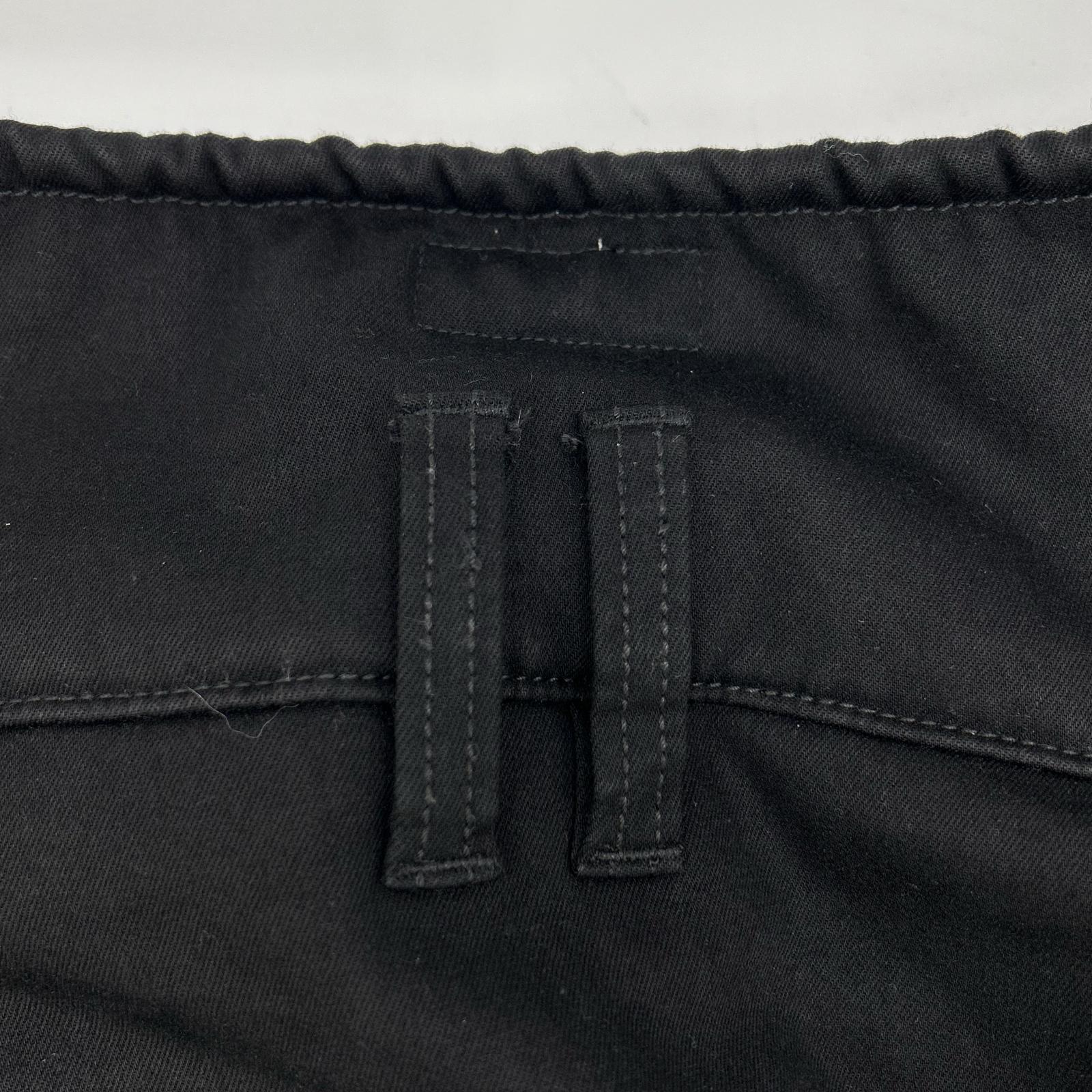 KADOYA カドヤ 6275 ブラック コットン 裏ボア ハイウエスト防寒パンツ ボトムス