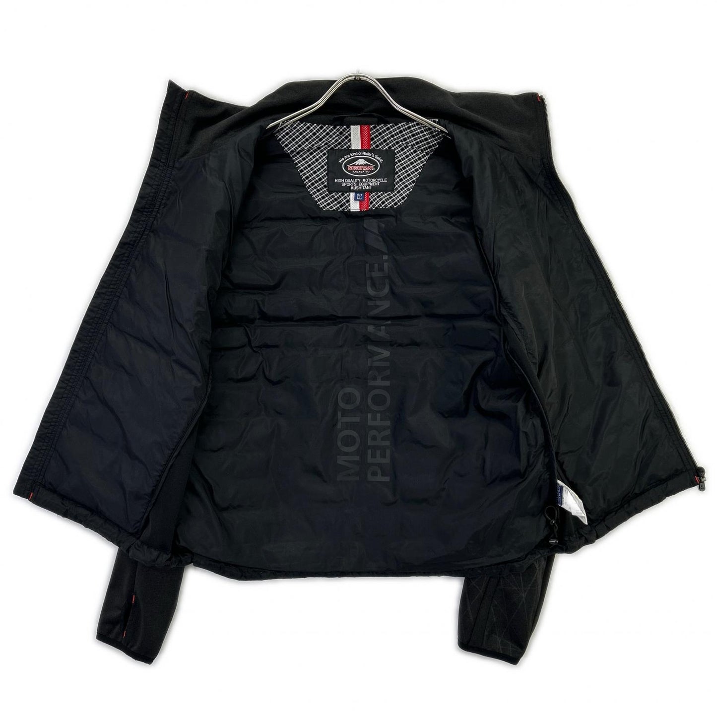 KUSHITANI クシタニ K-1323 ブラック MIDコンビスリーブ ナイロンジャケット ジャケット