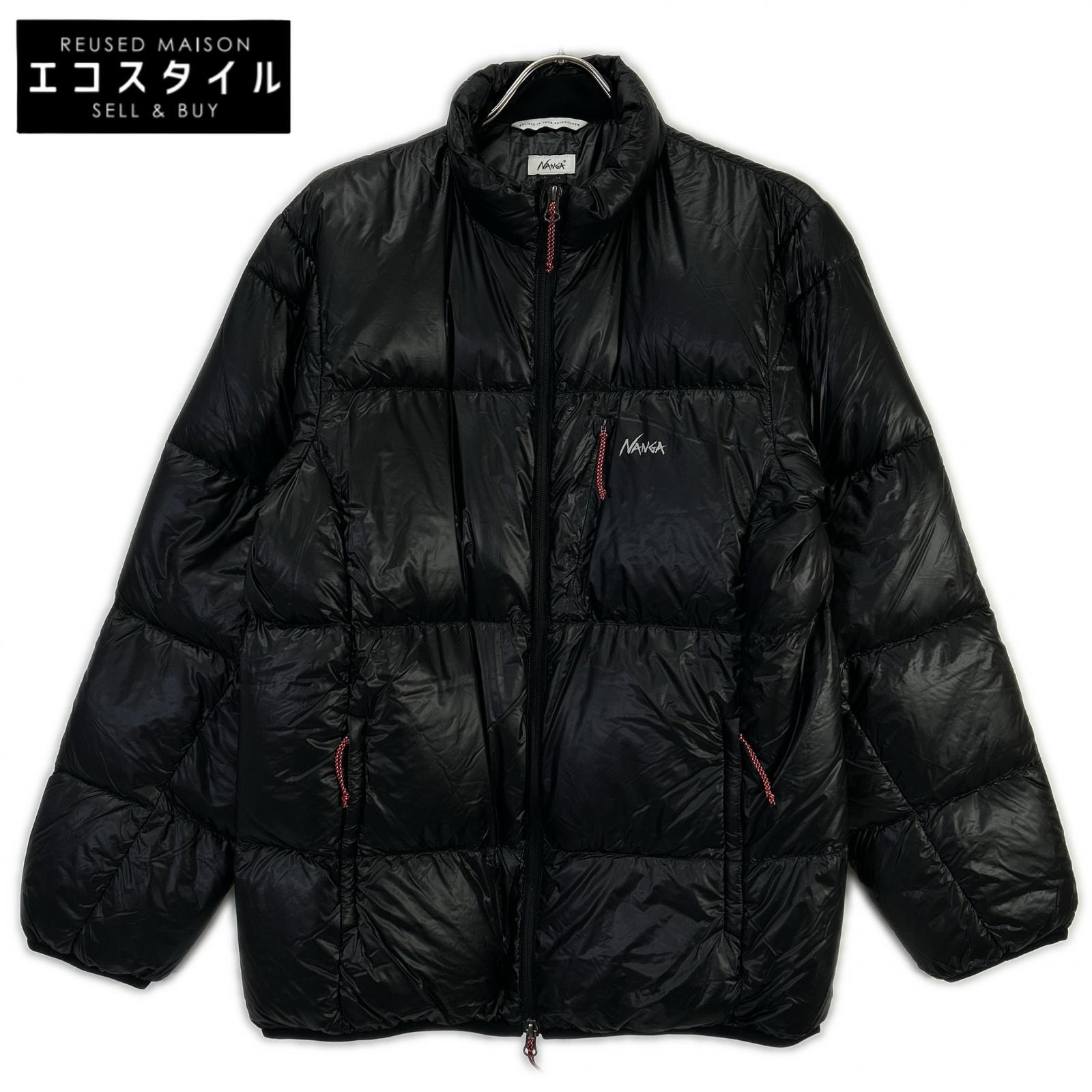 NANGA Nanga NW2441-1A800 black nylon MOUNTAIN LODGE DOWN JACKET jacket