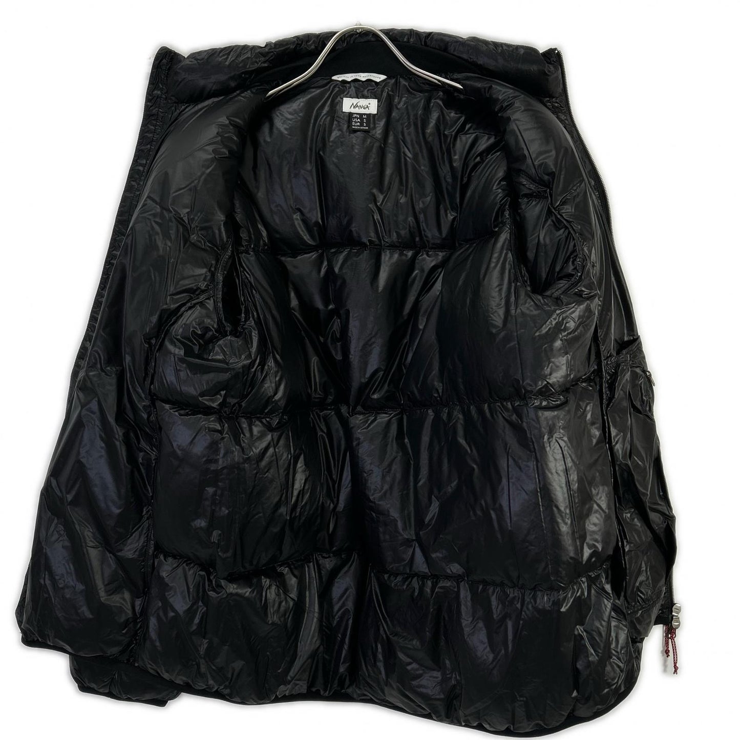 NANGA Nanga NW2441-1A800 black nylon MOUNTAIN LODGE DOWN JACKET jacket