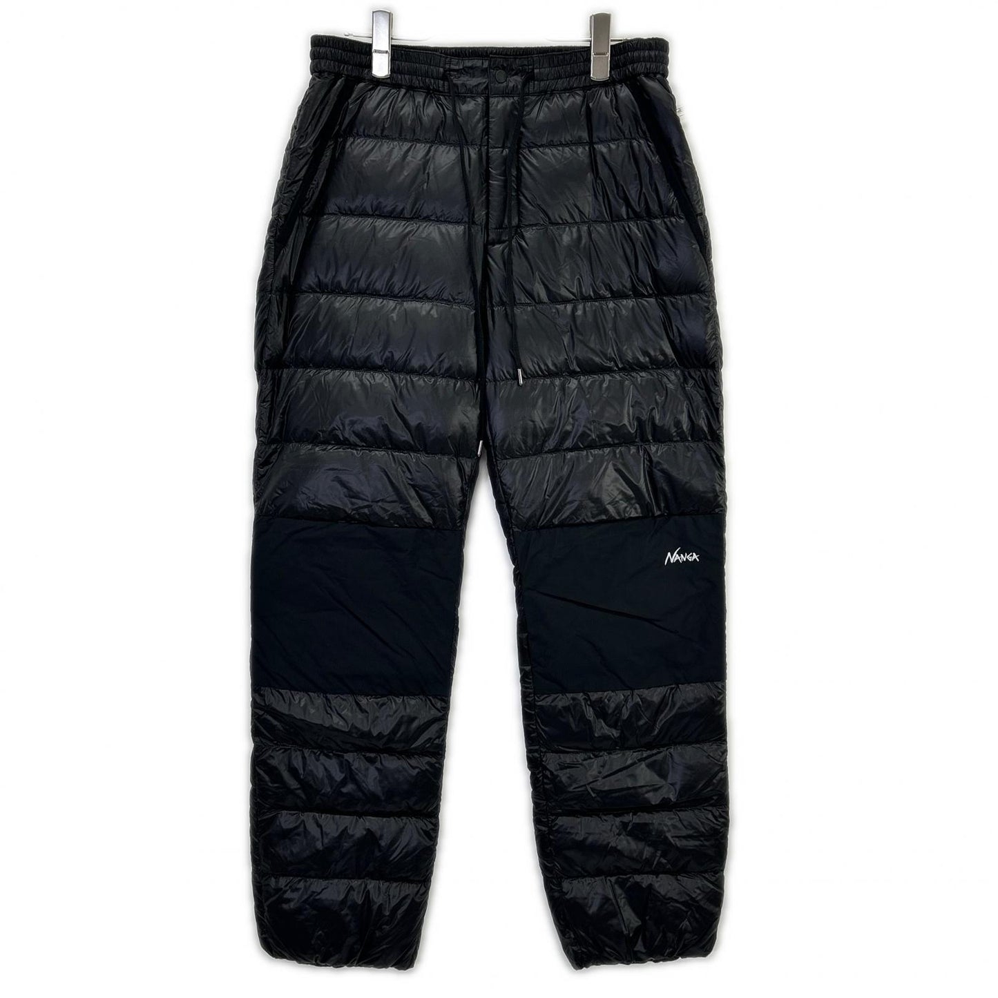NANGA Nanga NW2441-11801 black nylon MOUNTAIN LODGE DOWN PANTS bottoms