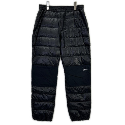 NANGA Nanga NW2441-11801 black nylon MOUNTAIN LODGE DOWN PANTS bottoms