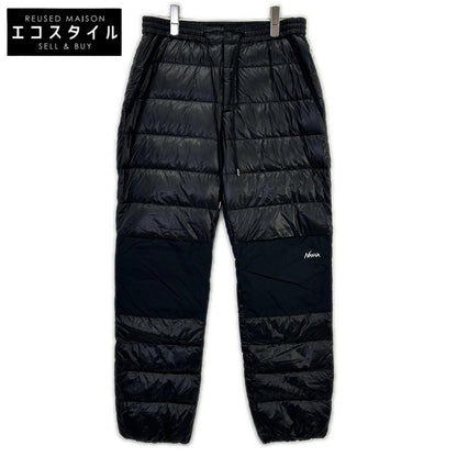 NANGA Nanga NW2441-11801 black nylon MOUNTAIN LODGE DOWN PANTS bottoms