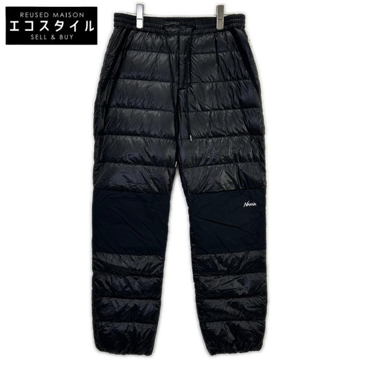 NANGA ナンガ NW2441-11801 ブラック ナイロン MOUNTAIN LODGE DOWN PANTS /マウンテンロッジダウンパンツ ボトムス