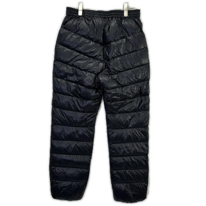 NANGA Nanga NW2441-11801 black nylon MOUNTAIN LODGE DOWN PANTS bottoms
