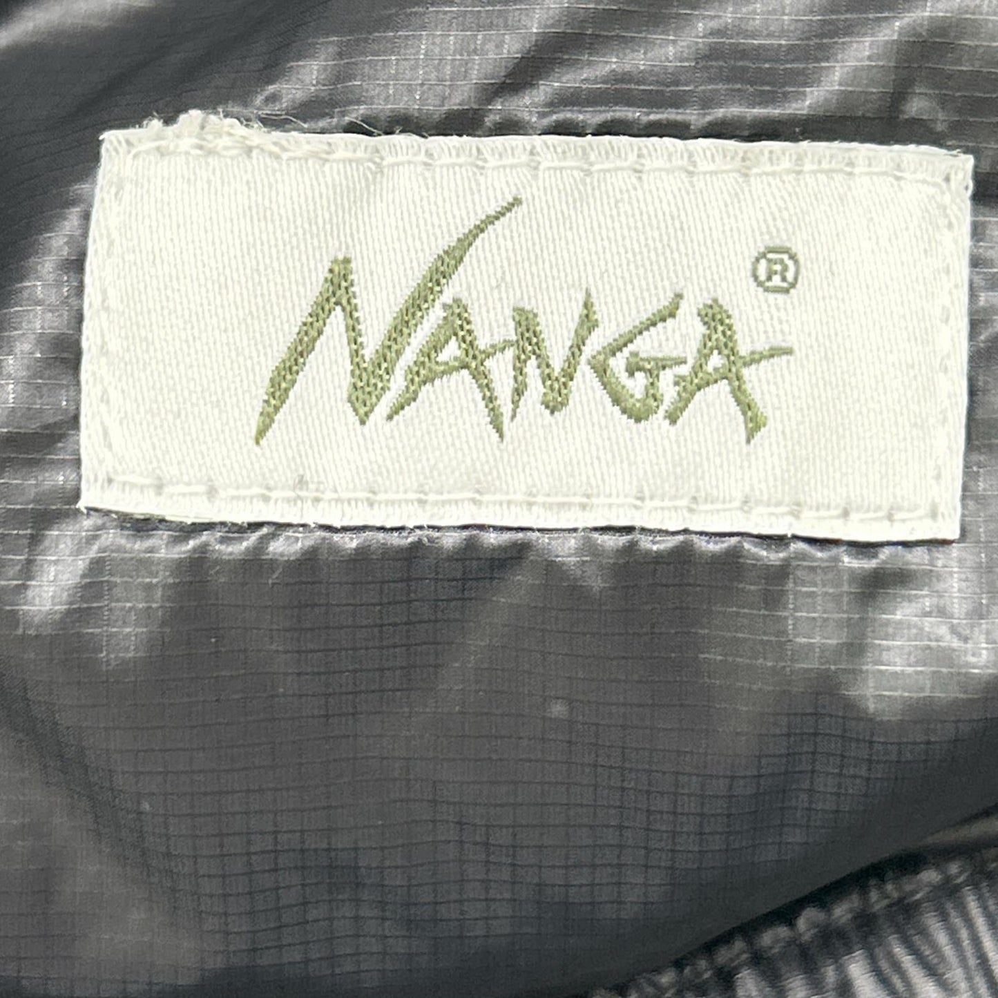 NANGA Nanga NW2441-11801 black nylon MOUNTAIN LODGE DOWN PANTS bottoms