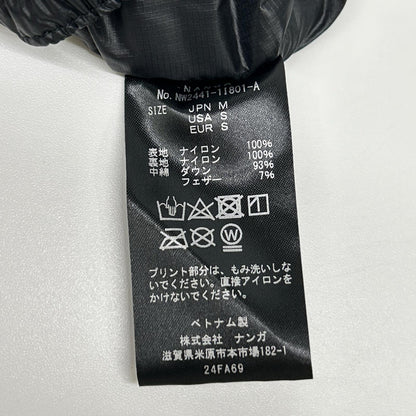 NANGA Nanga NW2441-11801 black nylon MOUNTAIN LODGE DOWN PANTS bottoms