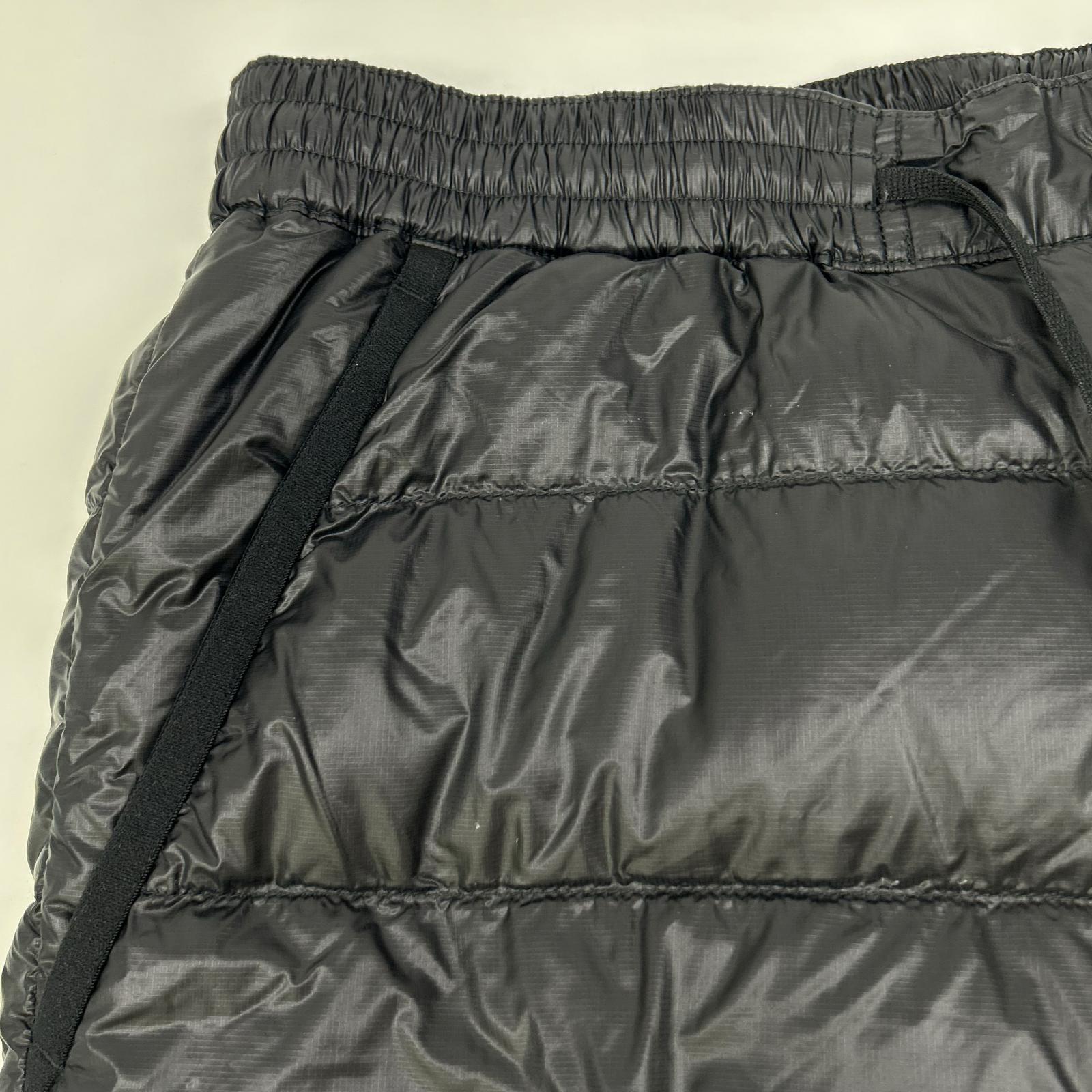 NANGA Nanga NW2441-11801 black nylon MOUNTAIN LODGE DOWN PANTS bottoms