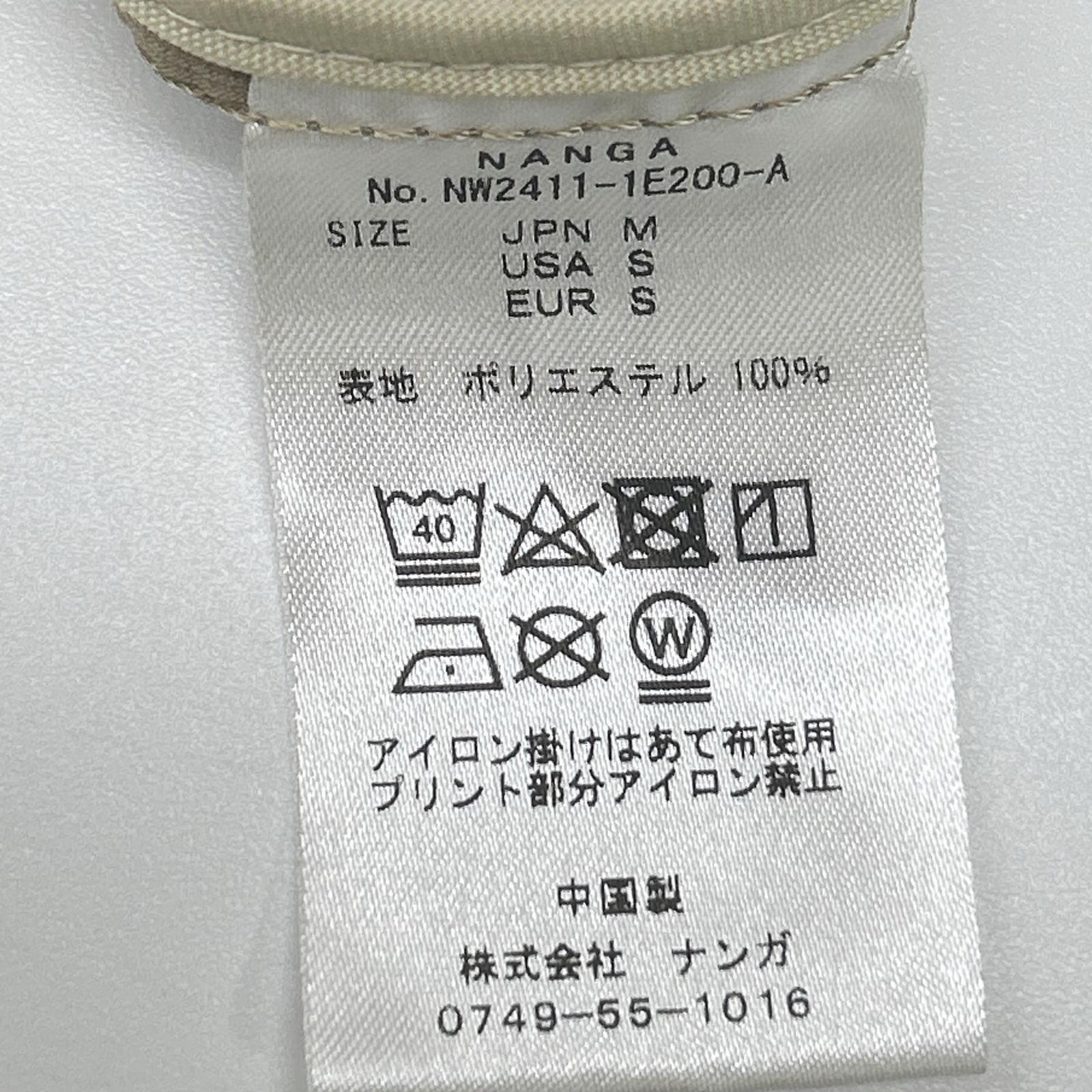 NANGA ナンガ NW2411-1E200 ベージュ 軽量 ドット エア コンフィー テーラードジャケット ジャケット