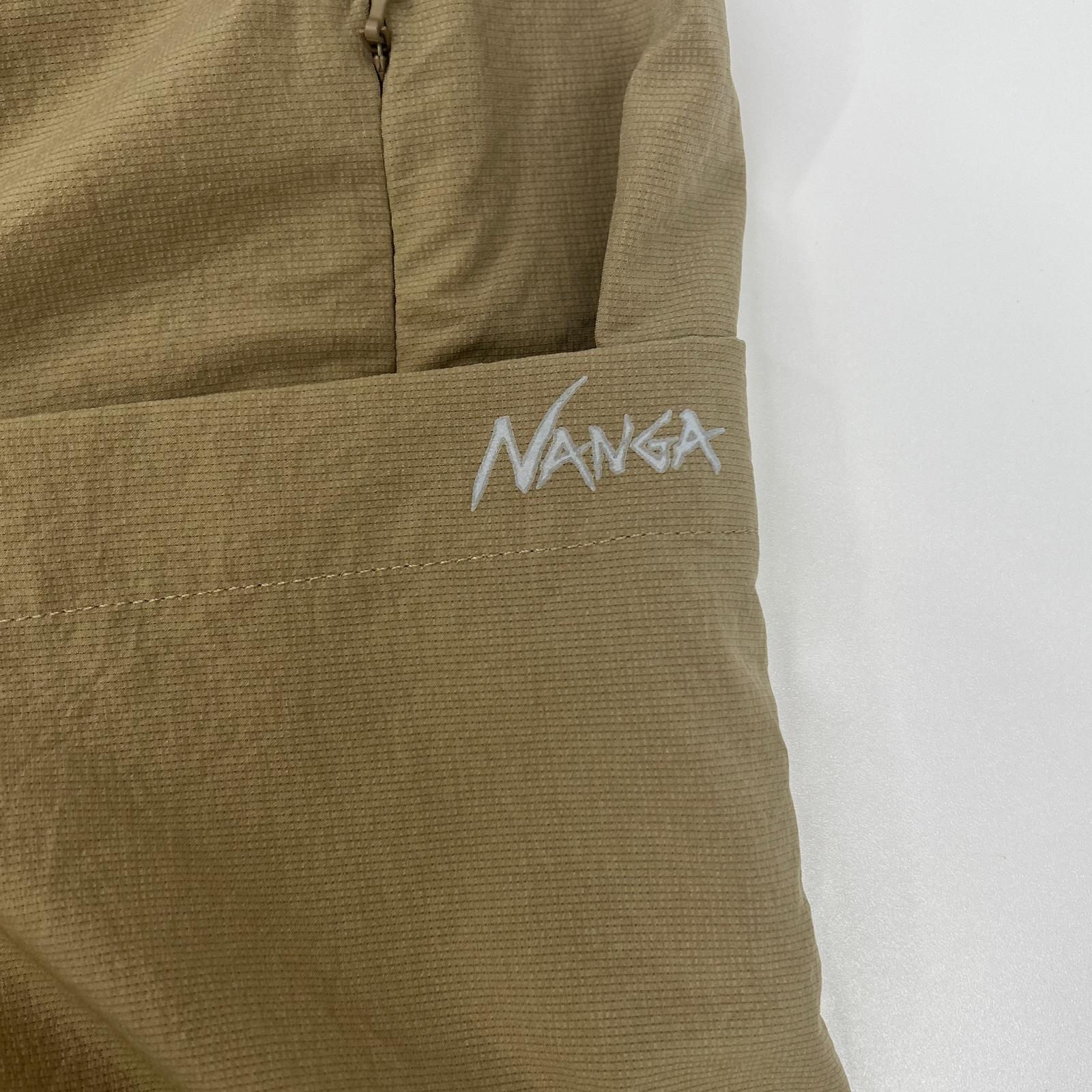 NANGA ナンガ NW2411-1E200 ベージュ 軽量 ドット エア コンフィー テーラードジャケット ジャケット