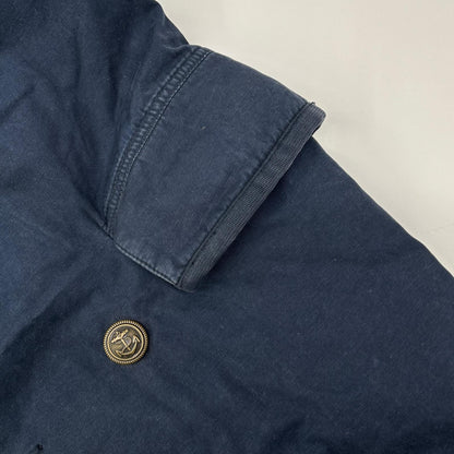 Ralph Lauren Rugby ラルフローレンラグビー ネイビー コットン アンカーボタン ダブルブレスト Pコート コート