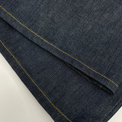 Ralph Lauren Rugby ラルフローレンラグビー 022984 インディゴ リジッド ボタンフライ ストレートデニムパンツ ボトムス