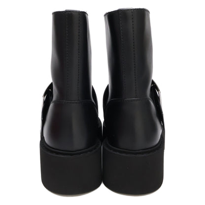 RogerVivier ロジェヴィヴィエ 【新品同様】RVW74038980TTQB999 VIV RANGERS HIGH MET BIKERS BOOTIE バイカーブーツ シューズ