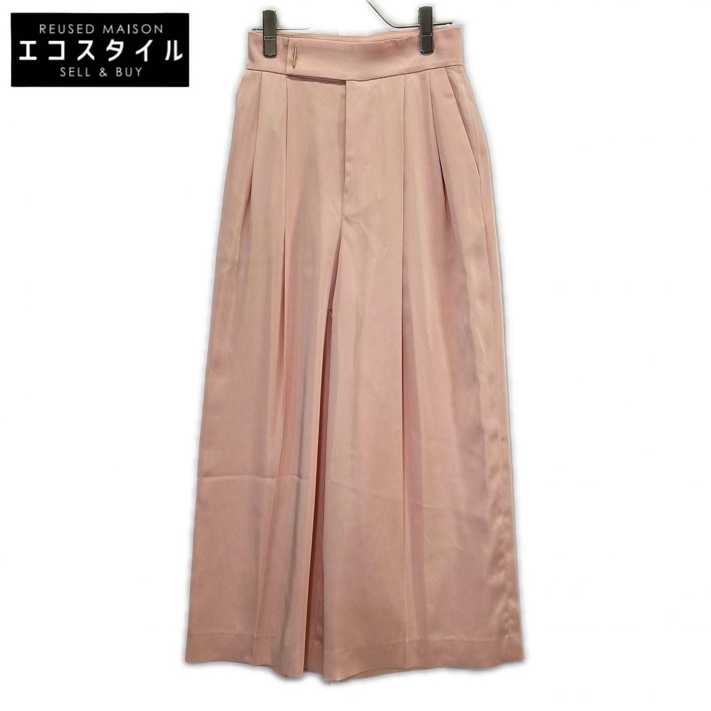 CELFORD セルフォード 25SS CWFP251062 ピンク サテンタックワイドパンツ ボトムス