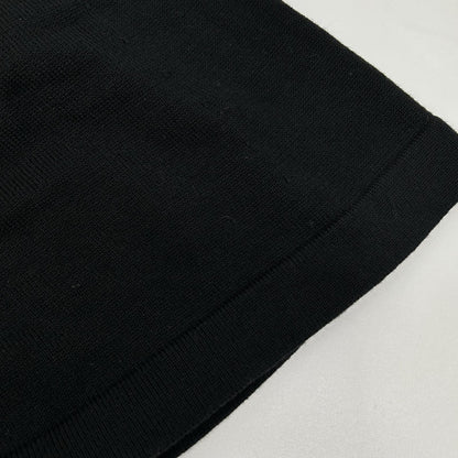 BLUE LABEL CRESTBRIDGE ブルーレーベルクレストブリッジ 55J80-518-09 ブラック コットン混 ベルテッド チェックフレアWAON ワンピース