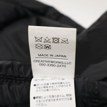 FINE CREEK&CO ファインクリークアンドコー ディアスキン ジップアップ ダウン ベスト
