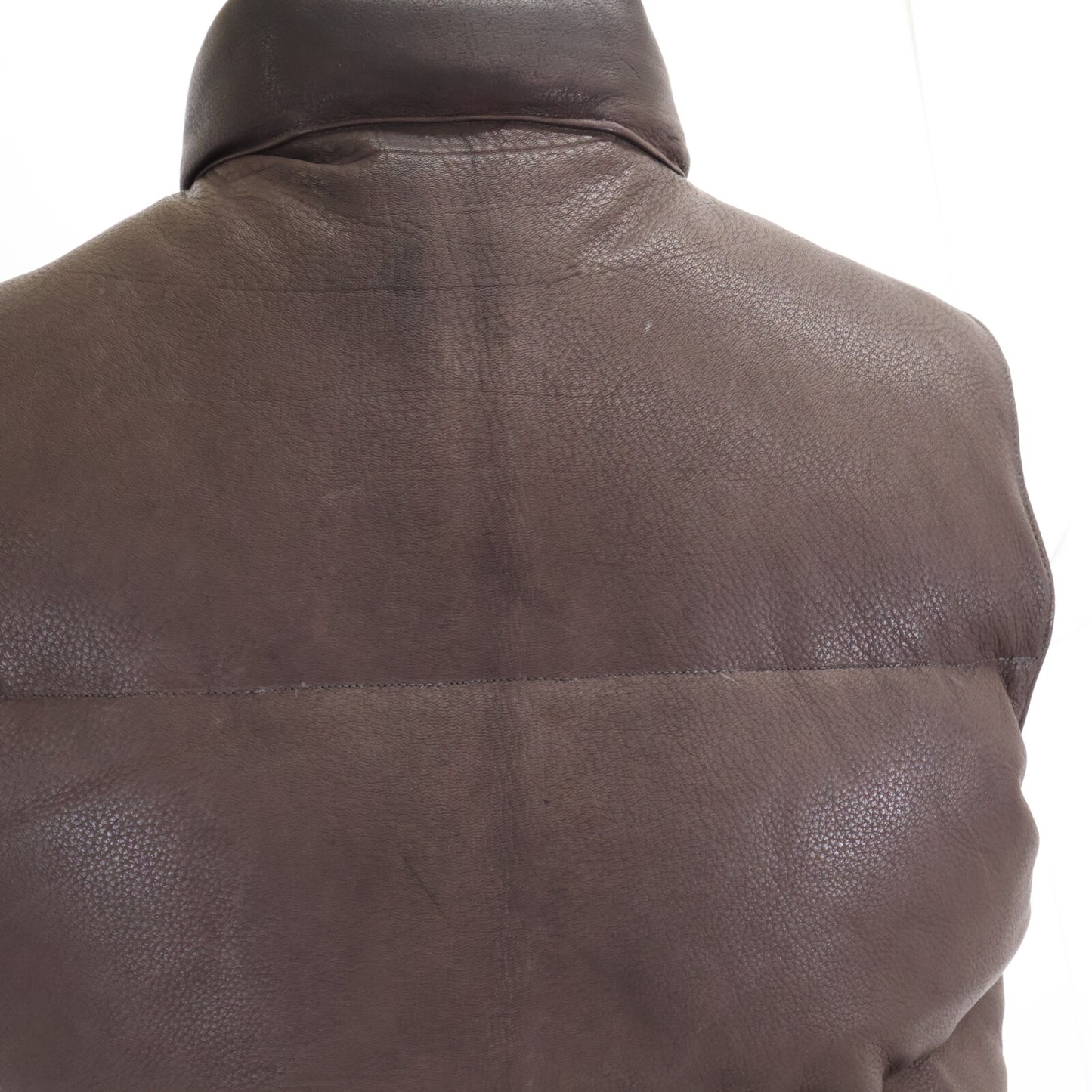 FINE CREEK&CO ファインクリークアンドコー ディアスキン ジップアップ ダウン ベスト