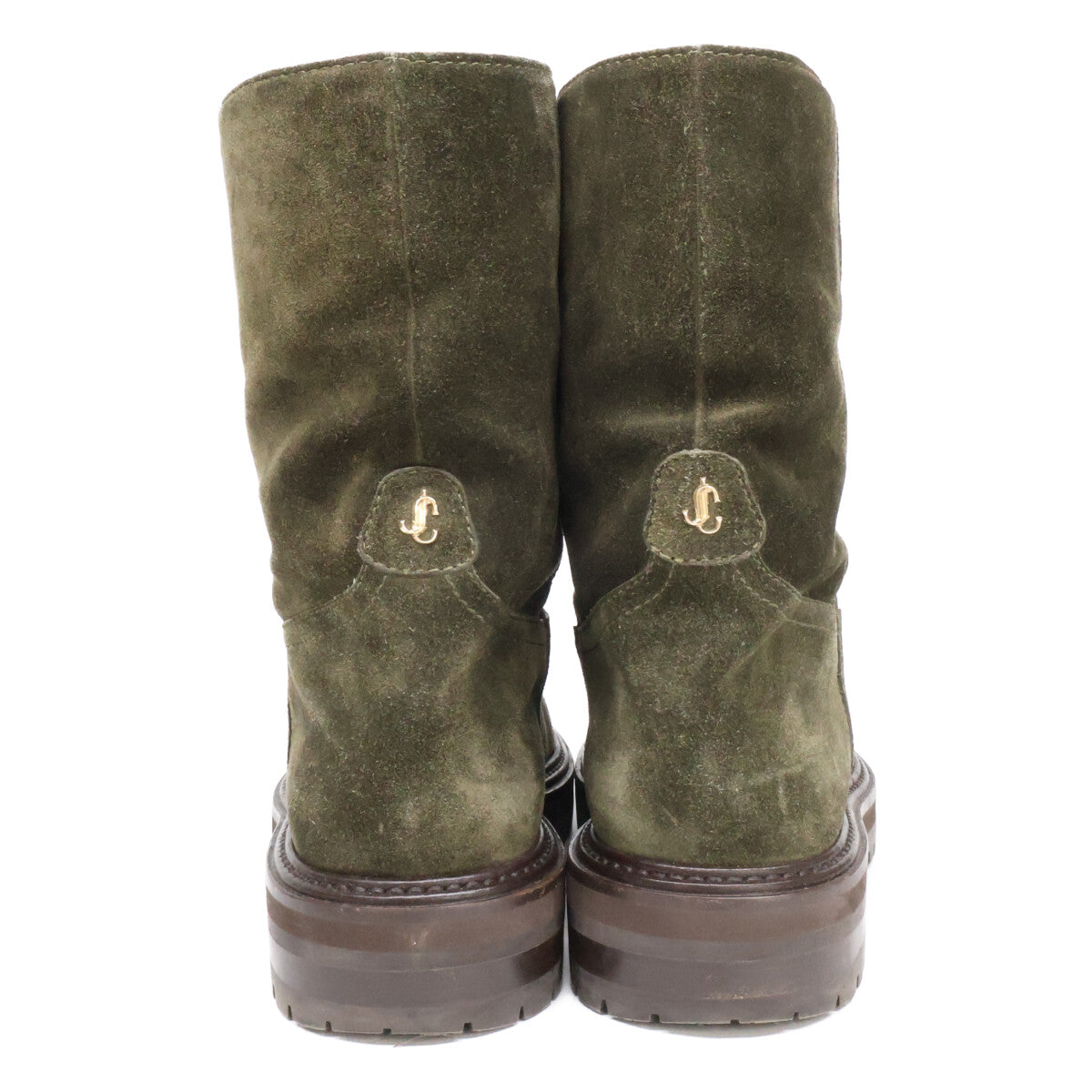 JIMMY CHOO Jimmy Choo YARI FLAT suede boots with shearling lining
