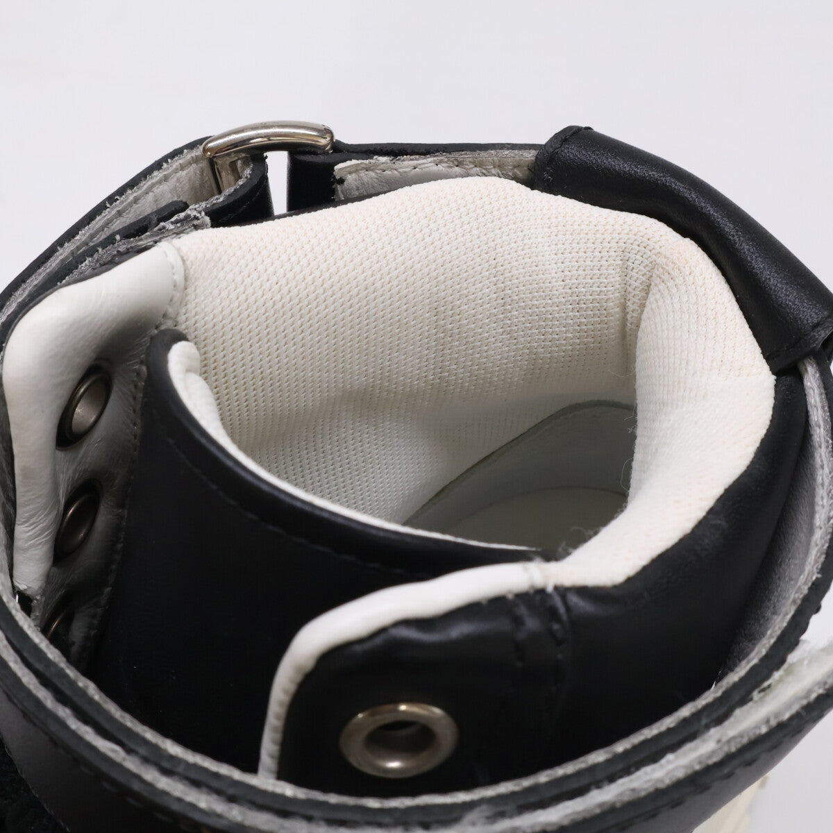 Salvatore Ferragamo leather Ayr logo Gancini sole high-top sneakers shoes