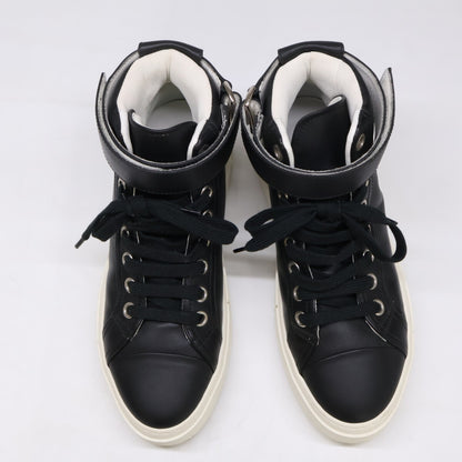 Salvatore Ferragamo leather Ayr logo Gancini sole high-top sneakers shoes