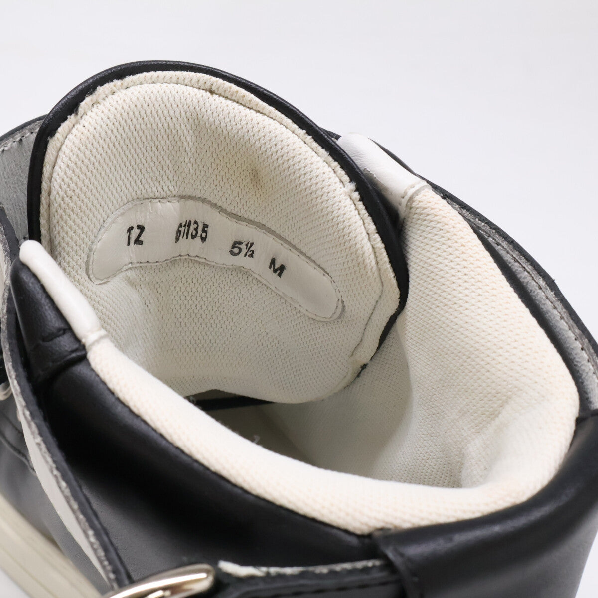 Salvatore Ferragamo leather Ayr logo Gancini sole high-top sneakers shoes