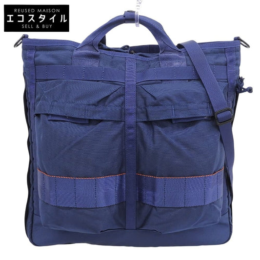 BRIEFING ブリーフィング 新品同様 COCKPIT BAG ヘルメットバッグ 840デニールコーデュラエアバリスティックナイロン 紺 BEAMS PLUS別注 トートバッグ