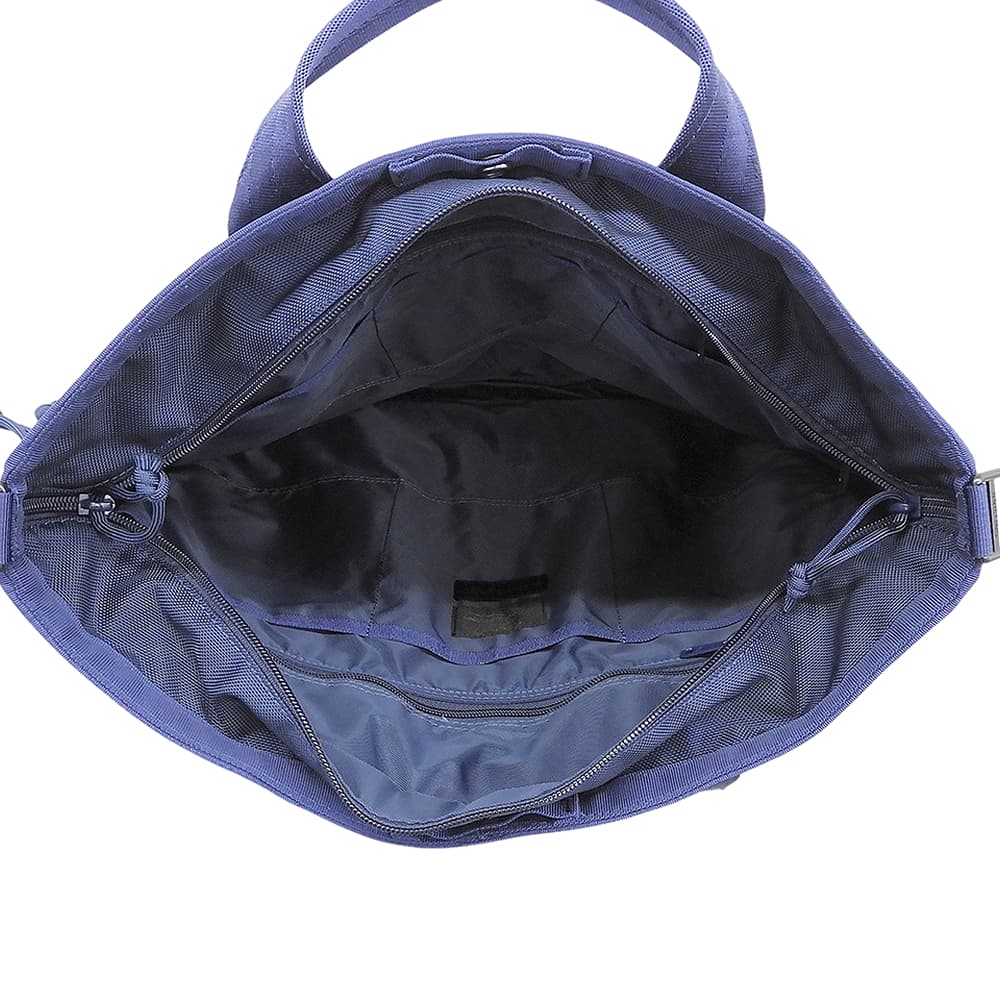 BRIEFING ブリーフィング 新品同様 COCKPIT BAG ヘルメットバッグ 840デニールコーデュラエアバリスティックナイロン 紺 BEAMS PLUS別注 トートバッグ