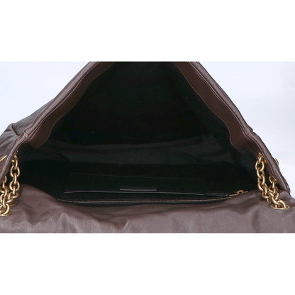 SAINT LAURENT PARIS サンローランパリ 新品同様 25AW 805859 Jamie 4.3/ジェイミー4.3 ナッパラムスキン メタルカサンドラロゴ キルティングステッチ マキシ チェーン ショルダーバッグ