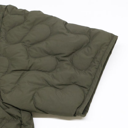 MONCLER モンクレール GENIUS 5 ｘSALEHE BEMBURY【23年製】 CAMICIA バックプリント キルティング 半袖ダウンジャケット ジャケット