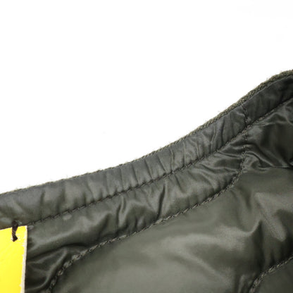 MONCLER モンクレール GENIUS 5 ｘSALEHE BEMBURY【23年製】 CAMICIA バックプリント キルティング 半袖ダウンジャケット ジャケット