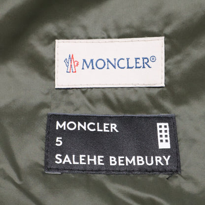 MONCLER モンクレール GENIUS 5 ｘSALEHE BEMBURY【23年製】 CAMICIA バックプリント キルティング 半袖ダウンジャケット ジャケット
