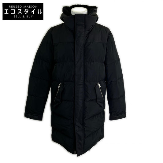 Mackage マッカージュ MKGRILEY5 RILEY ライリー ムートンレイヤードカラー・フード付 フルジップ ダウンジャケット ジャケット