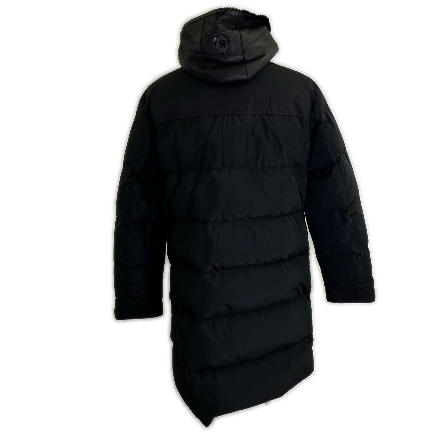 Mackage マッカージュ MKGRILEY5 RILEY ライリー ムートンレイヤードカラー・フード付 フルジップ ダウンジャケット ジャケット