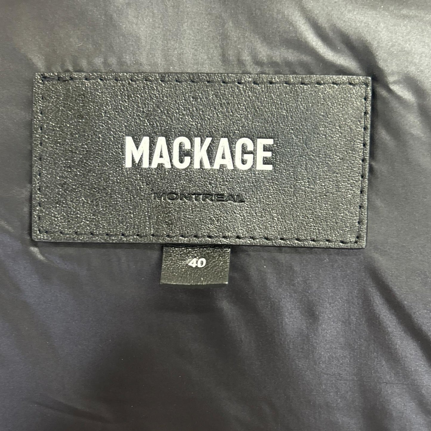 Mackage マッカージュ MKGRILEY5 RILEY ライリー ムートンレイヤードカラー・フード付 フルジップ ダウンジャケット ジャケット