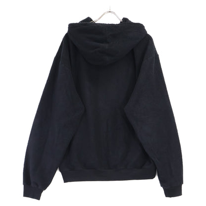 CELINE 2Y37G372Y Logo-Embroidered Terry Toweling Pullover Hoodie [Domestic Authorized/24SS]