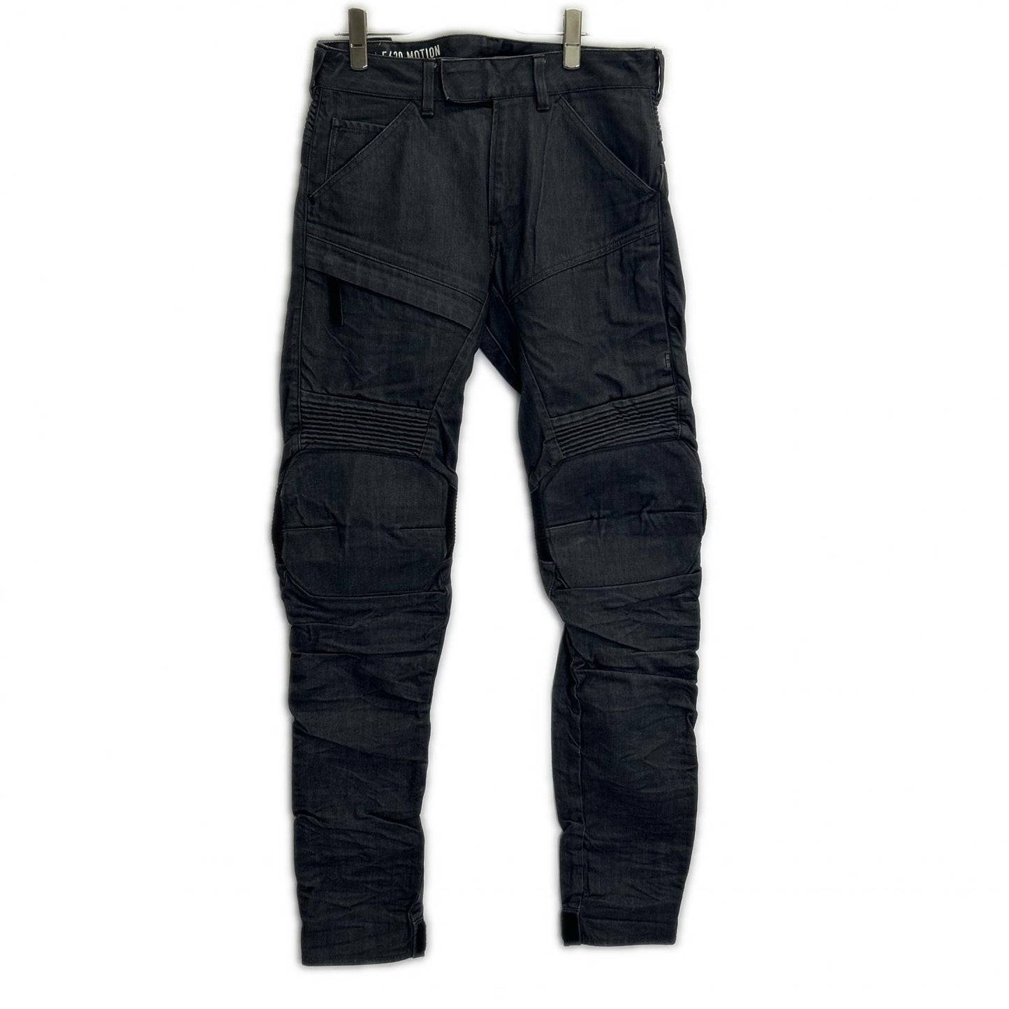 G-STAR RAW ジースターロゥ 5620 MOTION 3D TAPERED グレー コットン プリーツデザイン 立体裁断デニム ボトムス