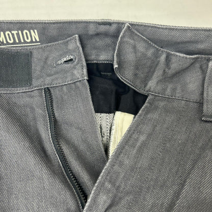G-STAR RAW ジースターロゥ 5620 MOTION 3D TAPERED グレー コットン プリーツデザイン 立体裁断デニム ボトムス
