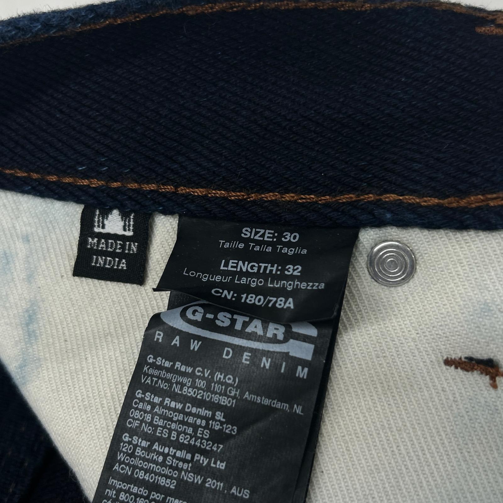 G-STAR RAW 5620 MOTION 3D TAPERED indigo cotton pleated three-dimensional-cut denim, bottoms