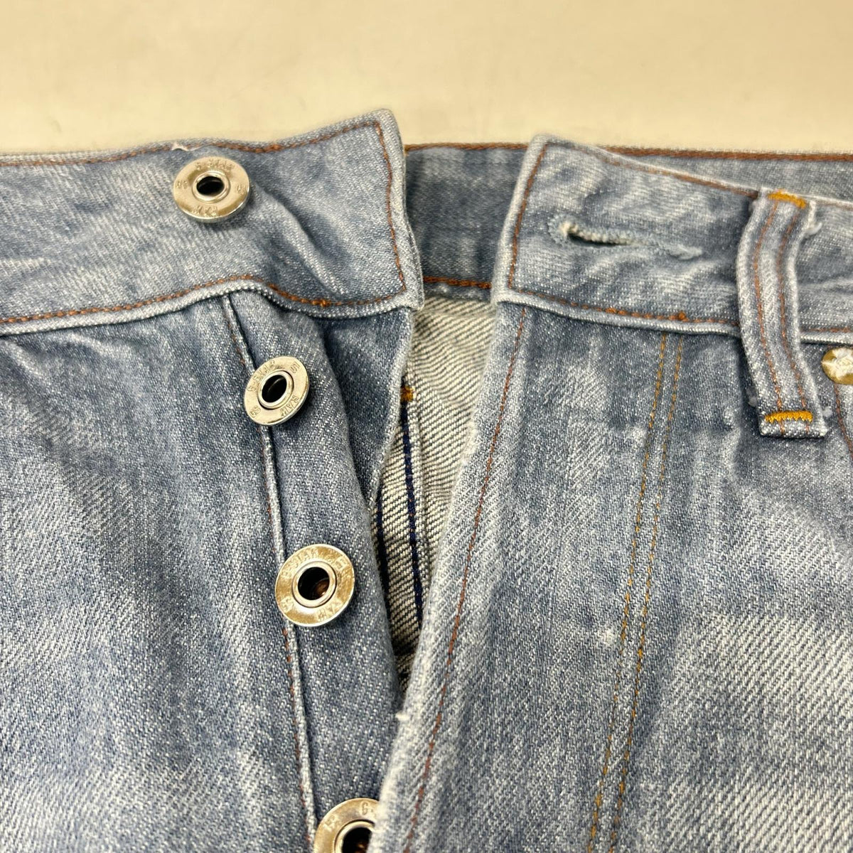 G-STAR RAW ジースターロゥ RE US FIRST CLASSIC ブルー コットン ダメージ加工 テーパードデニムパンツ ボトムス