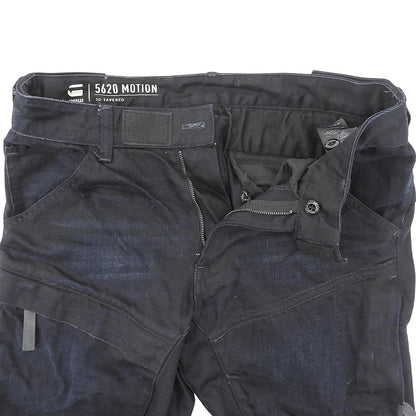 G-STAR RAW ジースターロゥ STRAIGHT コットン ボタンフライ ヘビーデニムパンツ ボトムス メンズ インディゴ W30×L32 5620 3D 25 ボトムス